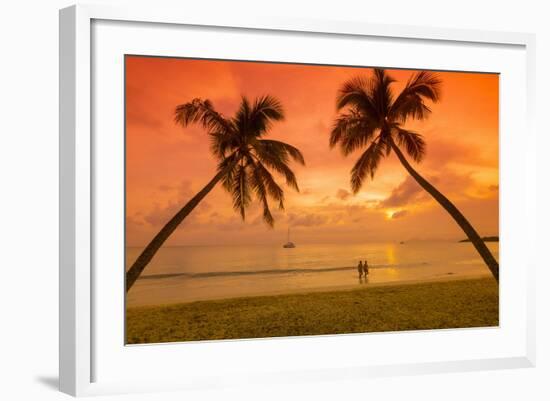 Caribbean, Martinique, Sainte Anne, Grande Anse Des Salines-Alan Copson-Framed Photographic Print