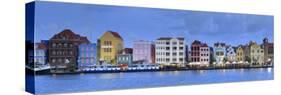 Caribbean, Netherland Antilles, Curacao, Willemstad, Punda, Dutch Colonial Architecture-Michele Falzone-Stretched Canvas