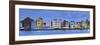 Caribbean, Netherland Antilles, Curacao, Willemstad, Punda, Dutch Colonial Architecture-Michele Falzone-Framed Photographic Print