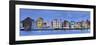 Caribbean, Netherland Antilles, Curacao, Willemstad, Punda, Dutch Colonial Architecture-Michele Falzone-Framed Photographic Print