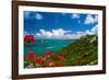 Caribbean Panorama, Fajardo, Puerto Rico-George Oze-Framed Photographic Print