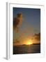 Caribbean, Peter Island. Sunset over Key Point and Key Cay-Kevin Oke-Framed Photographic Print