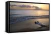 Caribbean, Puerto Rico, Vieques Island. Sunset at Green Beach-Jaynes Gallery-Framed Stretched Canvas