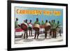 Caribbean Rhythm, Steel Drum Band-null-Framed Premium Giclee Print