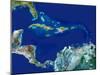 Caribbean, Satellite Image-PLANETOBSERVER-Mounted Premium Photographic Print