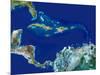 Caribbean, Satellite Image-PLANETOBSERVER-Mounted Premium Photographic Print