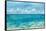 Caribbean Sea Reflections-Silvia Vassileva-Framed Stretched Canvas