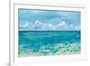 Caribbean Sea Reflections-Silvia Vassileva-Framed Art Print