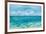 Caribbean Sea Reflections-Silvia Vassileva-Framed Art Print