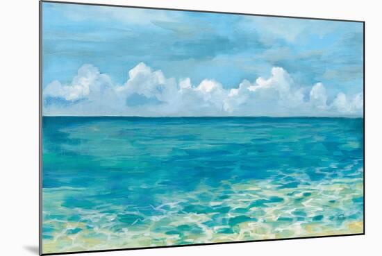 Caribbean Sea Reflections-Silvia Vassileva-Mounted Art Print