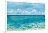 Caribbean Sea Reflections-Silvia Vassileva-Framed Art Print