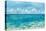 Caribbean Sea Reflections-Silvia Vassileva-Stretched Canvas