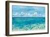 Caribbean Sea Reflections-Silvia Vassileva-Framed Premium Giclee Print