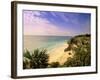 Caribbean Sea, Tulum, Yucatan, Mexico-Walter Bibikow-Framed Photographic Print