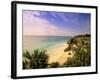 Caribbean Sea, Tulum, Yucatan, Mexico-Walter Bibikow-Framed Photographic Print