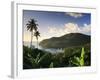 Caribbean, St Lucia, Marigot Bay and Harbour-Michele Falzone-Framed Photographic Print