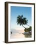 Caribbean, St Lucia, Marigot, Marigot Bay, Marigot Bay Beach Club Hotel, Doolittle's Restaurant-Alan Copson-Framed Photographic Print