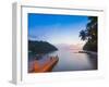 Caribbean, St Lucia, Marigot, Marigot Bay, Marigot Bay Beach Club Hotel-Alan Copson-Framed Photographic Print