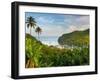 Caribbean, St Lucia, Marigot, Marigot Bay-Alan Copson-Framed Photographic Print