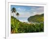 Caribbean, St Lucia, Marigot, Marigot Bay-Alan Copson-Framed Photographic Print