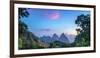 Caribbean, St Lucia, Petit and Gros Piton Mountains (UNESCO World Heritage Site)-Alan Copson-Framed Photographic Print