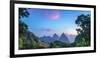 Caribbean, St Lucia, Petit and Gros Piton Mountains (UNESCO World Heritage Site)-Alan Copson-Framed Photographic Print