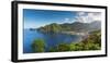 Caribbean, St Lucia, Soufriere, Soufriere Bay-Alan Copson-Framed Photographic Print