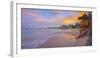 Caribbean, Trinidad and Tobago, Tobago, Store Bay, Store Bay Beach, Lifeguard Hut at sunrise-Alan Copson-Framed Photographic Print