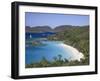 Caribbean, Us Virgin Islands, St; John, Virgin Islands National Park, Trunk Bay-Michele Falzone-Framed Photographic Print