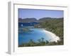 Caribbean, Us Virgin Islands, St; John, Virgin Islands National Park, Trunk Bay-Michele Falzone-Framed Photographic Print