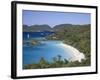 Caribbean, Us Virgin Islands, St; John, Virgin Islands National Park, Trunk Bay-Michele Falzone-Framed Photographic Print