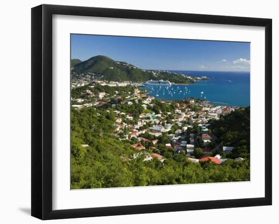 Caribbean, US Virgin Islands, St. Thomas, Charlotte Amalie-Gavin Hellier-Framed Photographic Print