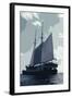 Caribbean Vessel I-Carolyn Longley-Framed Photographic Print