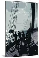 Caribbean Vessel II-Carolyn Longley-Mounted Photographic Print