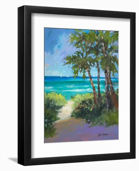 Caribbean View I-Jane Slivka-Framed Art Print