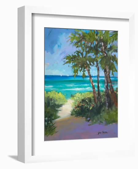 Caribbean View I-Jane Slivka-Framed Art Print