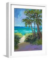 Caribbean View I-Jane Slivka-Framed Premium Giclee Print