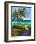 Caribbean View II-Jane Slivka-Framed Art Print