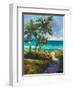 Caribbean View II-Jane Slivka-Framed Art Print