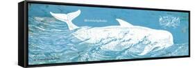 Caribbean Whale I-Gwendolyn Babbitt-Framed Stretched Canvas