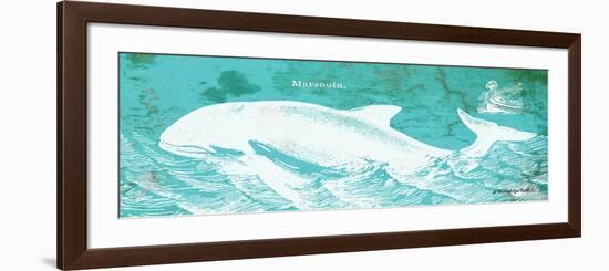 Caribbean Whale II-Gwendolyn Babbitt-Framed Premium Giclee Print