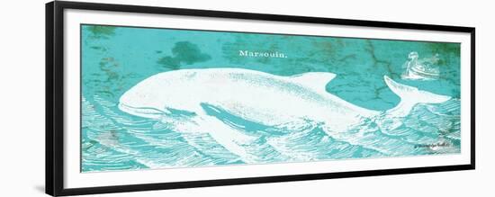 Caribbean Whale II-Gwendolyn Babbitt-Framed Premium Giclee Print