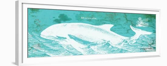 Caribbean Whale II-Gwendolyn Babbitt-Framed Premium Giclee Print