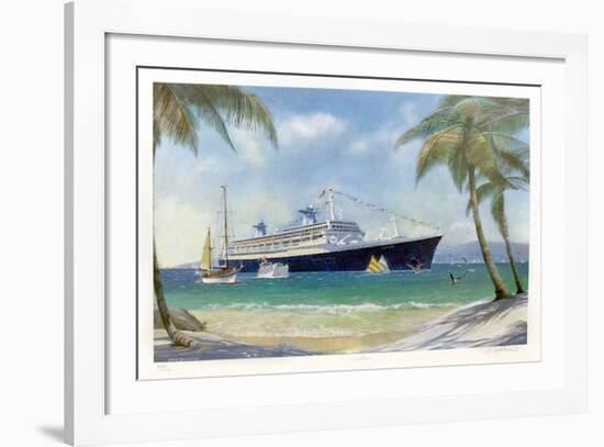 Caribbean-David Brackman-Framed Collectable Print