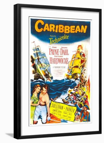 Caribbean-null-Framed Art Print