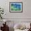 Caribbean-Sara Hayward-Framed Premium Giclee Print displayed on a wall