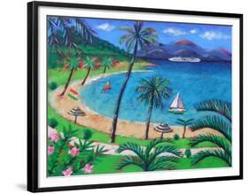 Caribbean-Sara Hayward-Framed Premium Giclee Print