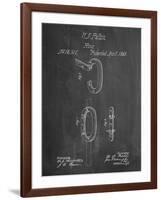 Caribiner Ring Patent-null-Framed Art Print