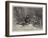 Cariboo Hunting in Canada-null-Framed Giclee Print
