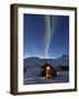 Caribou Bluff Cabin, White Mountain National Recreation Area, Alaska, USA-Hugh Rose-Framed Photographic Print